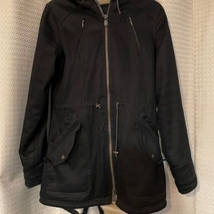 Black Hemp HoodLamb Parka (Like New)